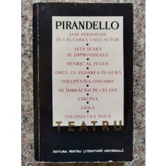 Teatru - Luigi Pirandelo , B460