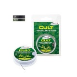 Fir Textil Climax Cult Huntersbraid Heavy Sinking Hooklink Dark Silt, 20m (Rezistenta: 20 lbs)