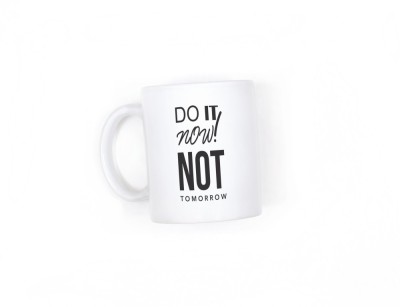 Cana alba personalizata mesaj motivational pentru antreprenori, freelanceri, vloggeri, INOVATIX&amp;reg;. 330ml foto