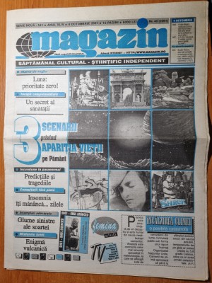 magazin 4 octombrie 2001 foto