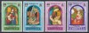 Anguilla 1971 - Crăciun - Picturi de Raphael, Botticelli, Murillo, D&uuml;rer, MNH, Nestampilat