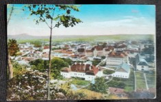 Carte postala, Deva vedere generala, 1923