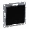 Intrerupator revenire cu simbol sonerie Legrand Suno negru 721413