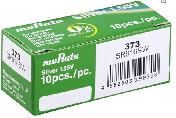 Pachet 10 baterii pentru ceas - Murata SR916SW - 373