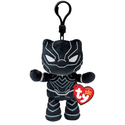 PLUS BRELOC TY 8.5CM BEANIE BABIES MARVEL BLACK PANTHER foto