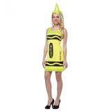 Costum Halloween adulti , Crayola , Laser Lemon, Universal
