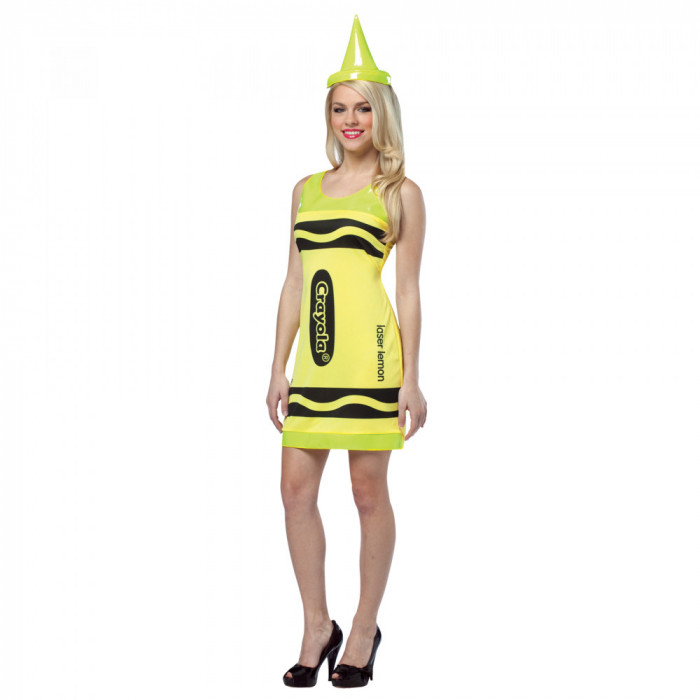 Costum Halloween adulti , Crayola , Laser Lemon