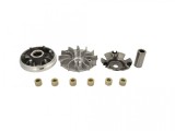 Variator Revo GY6 125cc 150cc Set Complet Carcasa Role Bucse Fulie Ghidaje Transmisie Variomatic