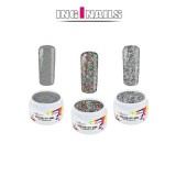 SET Silver Sparkles: 3bucăți de geluri UV colorate