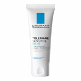 Toleriane Sensitive RICHE Crema hidratanta prebiotica, 40ml, La Roche-Posay