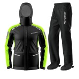 Costum de Ploaie Moto MOTOWOLF RC1 din Polyester Oxford 300D cu Membrană TPU, Impermeabil 10000 mm