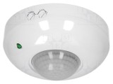 Senzor de Miscare Perete Orno OR-CR-203/W Infrarosu 230V IP20 Raza 6m Unghi 360 Grade Alb