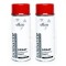 Pachet 2 x Vopsea Spray Brilliante Rosu Foc (RAL 3000) 400 ml
