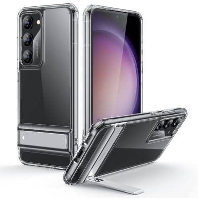 Husa pentru Samsung Galaxy S23 Plus - ESR Air Shield Boost Kickstand - Clear foto
