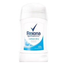 Deodorant Stick REXONA Cotton Dry, 40 ml, Protectie 48h, Deodorant Solid, Deodorante Solide, Deodorant Solid Femei, Deodorant Crema, Deodorant Stick S foto