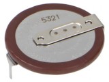 Baterie Li VL2020 3V 20mAh 2pin PCB &Oslash;20x2,7mm, Panasonic