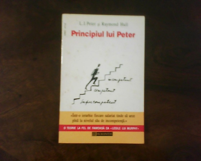 L. J. Peter si Raymond Hull Principiul lui Peter