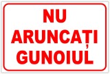 Indicator nu aruncati gunoiul