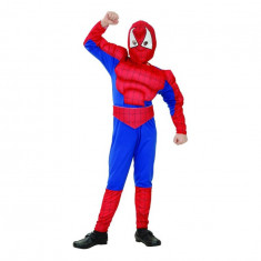 Costum carnaval spiderman pentru copii, 5 - 6 ani ( 110/120 cm ) Vă pregătiți copilul pentru un carnaval sau o petrecere?