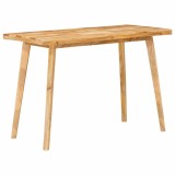 vidaXL Masă de dining natural 100 x 55 x 75 cm Lemn de mango solid 4104621
