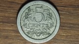 Cumpara ieftin Olanda - moneda de colectie raruta - 5 cents 1907 - Wilhelmina - foarte frumoasa !