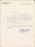A1245 Act cu antet Banca Industria, 1941, Oradea