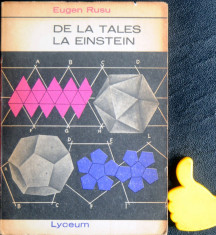 De la Tales la Einstein Eugen Rusu foto