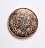 Moneda argint AUSTRIA 1 coroana 1895 _ AG .835 Franz Joseph, Europa