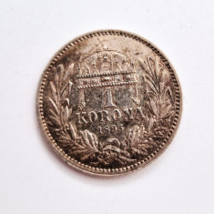 moneda argint AUSTRIA 1 coroana 1895 _ AG .835 Franz Joseph