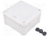 Carcasa policarbonat, 105mmx105mmx62mm, IP66, SCHNEIDER ELECTRIC - NSYTBP11116