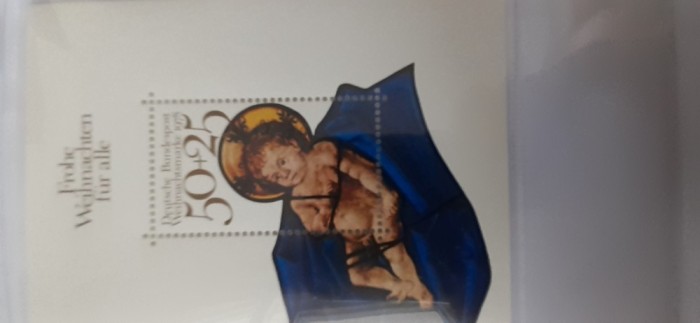 Germania-Craciun 1978 ,arta,pictura- colita nestampilata-MNH (W1)