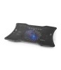 Cooler laptop Nedis 1 ventilator max 17&quot; LED 1x USB negru