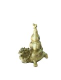 Statueta Broasca Testoasa Dragon Wu Lou, 11.5cm - Decoratiune Feng Shui, Protectie si Noroc