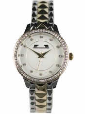 Ceas Dama Matteo Ferari GoldSilver Cream Elegant XV foto