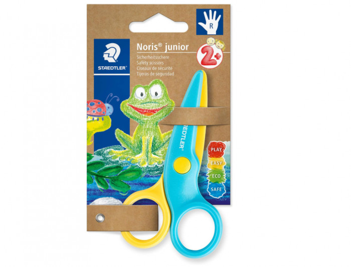 Foarfece Noris junior 10 cm, pentru dreapta, STAEDTLER ST-965-40-BK - RESIGILAT