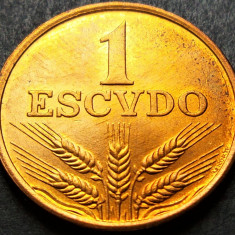 Moneda 1 ESCUDO - PORTUGALIA, anul 1976 * cod 1688 = UNC