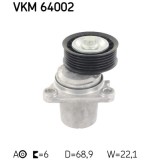 SKF VKM 64002 rola intinzator curea transmisie