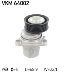 SKF VKM 64002 rola intinzator,curea transmisie