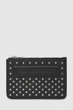 Karl Lagerfeld portofel de piele culoarea negru, A4W32028