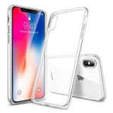 Cumpara ieftin Husa iPhone X Silicon Transparenta Ultra Slim 0.3mm, Rezistenta la Socuri, Apa, Zgarieturi, Anti-amprenta, Anti-alunecare
