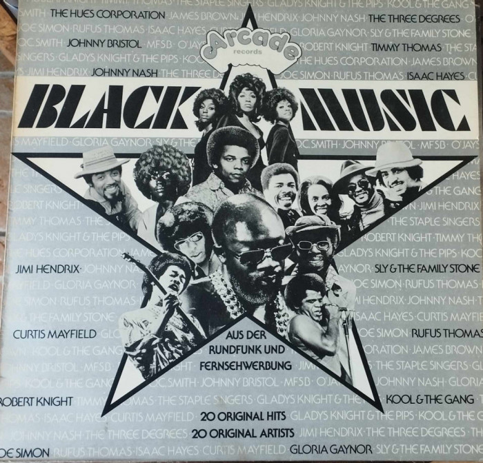 AMS - BLACK MUSIC (DISC VINIL, LP)