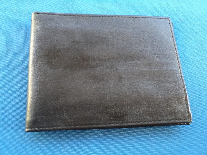 PORTMONEU 2 ( 12/9 cm) BARBATI -DIN PIELE