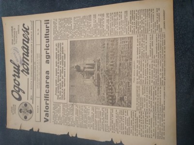 REVISTA OGORUL ROMANESC 25 AUGUST 1940 foto