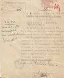 A3637N Semnătura olografă a generalului Teodor Meculescu din Jandarmerie, 1939, Centrul de Instrucție Nr 3 Jandarmi