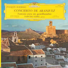 Disc vinil, LP. Concierto De Aranjuez. Fantasia Para Un Gentilhombre-Joaquín Rodrigo, Narciso Yepes, Orquesta S
