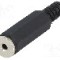 Conector jack, Jack 2,5mm, 2 contacte, mama, {{Producator}} -