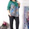 Compleu elegant Cleo VerdeMarimea