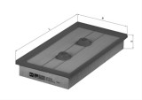 Filtru aer KNECHT LX1643