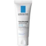 Crema hidratanta prebiotica la Roche Posay Toleriane Sensitive Riche pentru pielea uscata, 40ml