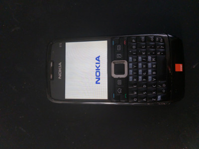 Telefon Colectie Rar Nokia e71 Black edition Orange Livrare gratuita! foto